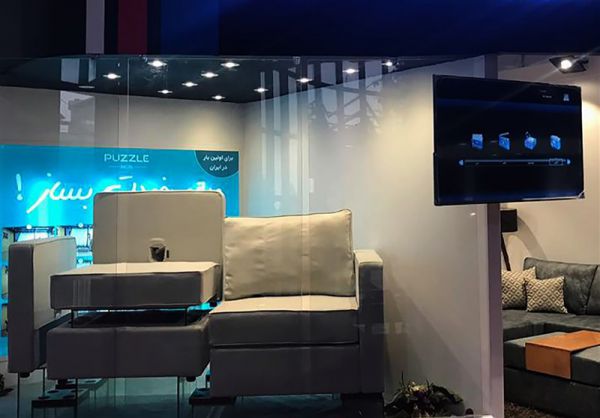 تولید نخستین مبلمان دانش بنیان توسط صنعتگران جوان ایرانی