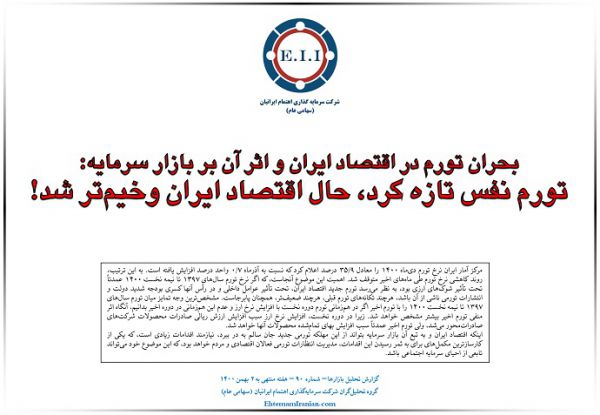 تورم نفس تازه کرد، حال اقتصاد ایران وخیم تر شد!