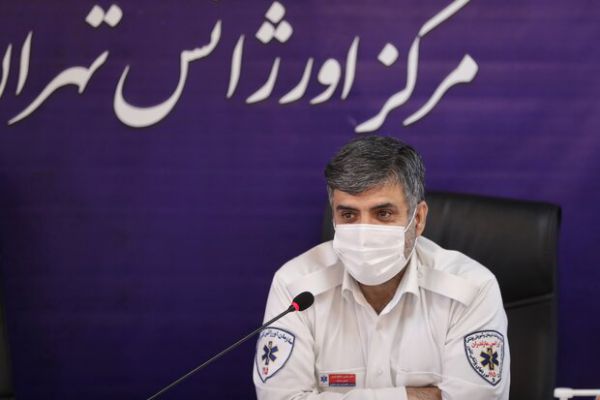۱۴ تا ۱۷ دقیقه زمان رسیدن اورژانس تهران به محل حادثه