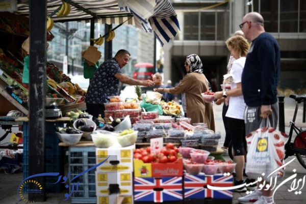 موادغذایی تازه در انگلیس گران شد